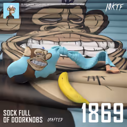 Ape Sock Full of Doorknobs #1869
