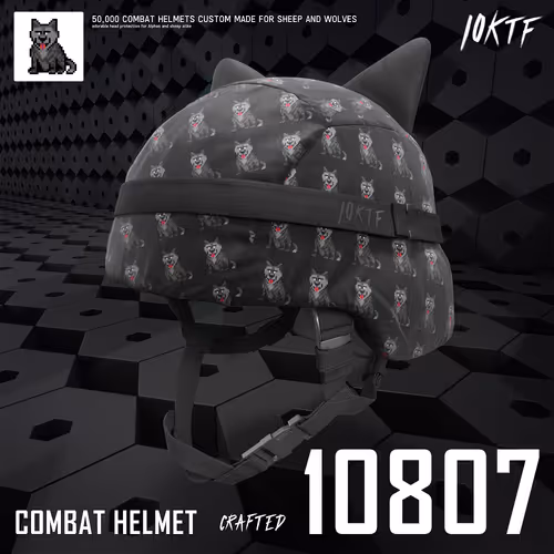 Wolf Combat Helmet #10807