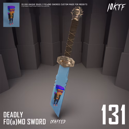 Meebit Deadly FO(a)MO Sword #131