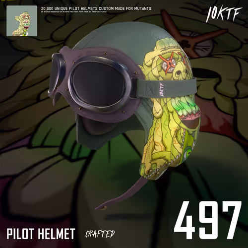 Mutant Pilot Helmet #497