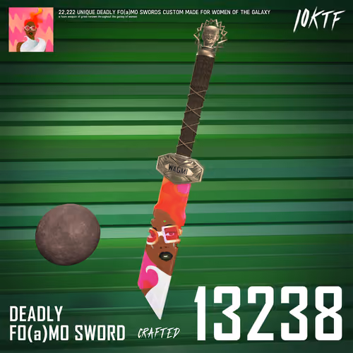 Galaxy Deadly FO(a)MO Sword #13238