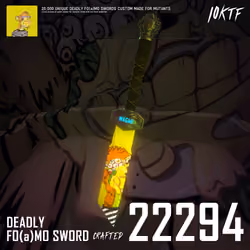 Mutant Deadly FO(a)MO Sword #22294
