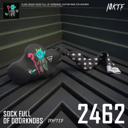 Wizard Sock Full of Doorknobs #2462