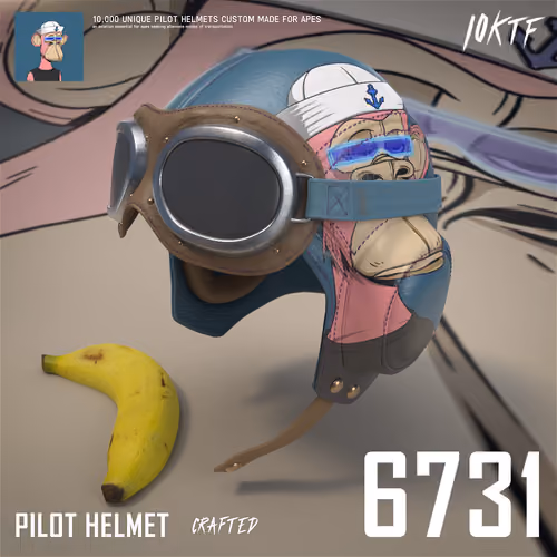 Ape Pilot Helmet #6731