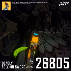 Mutant Deadly FO(a)MO Sword #26805