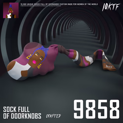 World of Sock Full of Doorknobs #9858