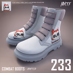 Moonbird Combat Boots #233