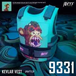 Mutant Kevlar Vest #9331