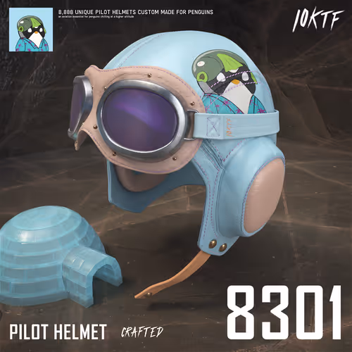 Pudgy Pilot Helmet #8301