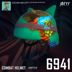 Mutant Combat Helmet #6941