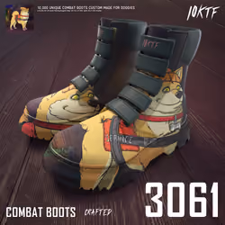 Kennel Combat Boots #3061