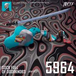 0N1 Sock Full of Doorknobs #5964