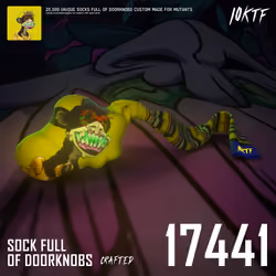 Mutant Sock Full of Doorknobs #17441