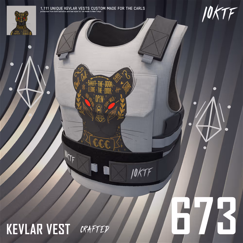 Tat Kevlar Vest #673