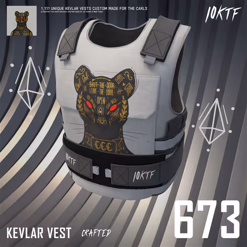 Tat Kevlar Vest #673