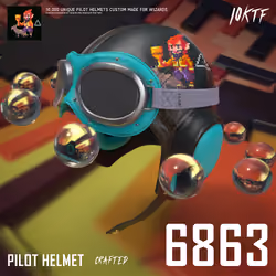Wizard Pilot Helmet #6863