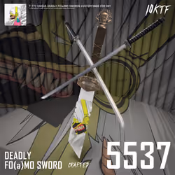 0N1 Deadly FO(a)MO Sword #5537