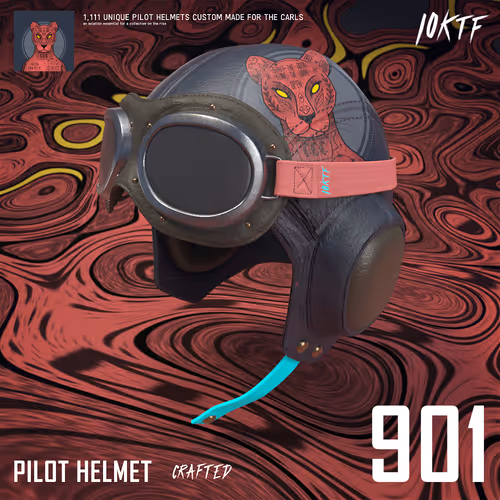 Tat Pilot Helmet #901