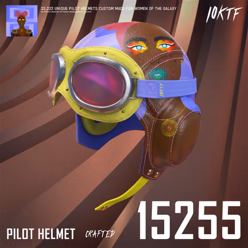 Galaxy Pilot Helmet #15255