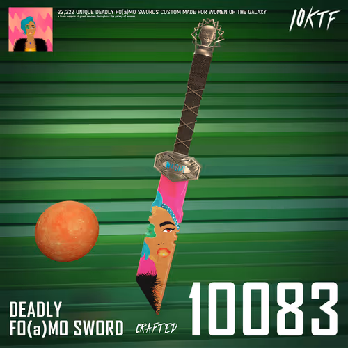 Galaxy Deadly FO(a)MO Sword #10083