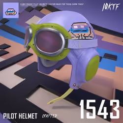 Toadz Pilot Helmet #1543