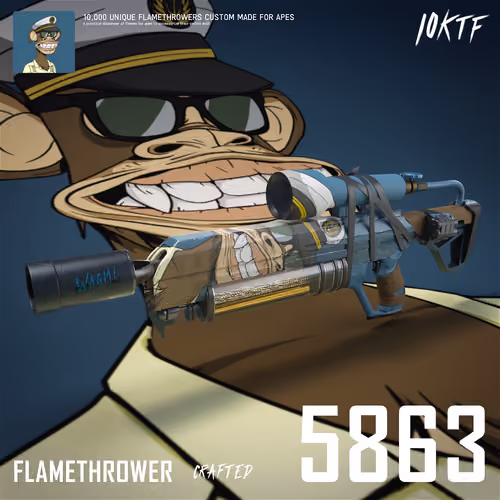 Ape Flamethrower #5863