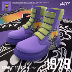 Gutter Combat Boots #1979
