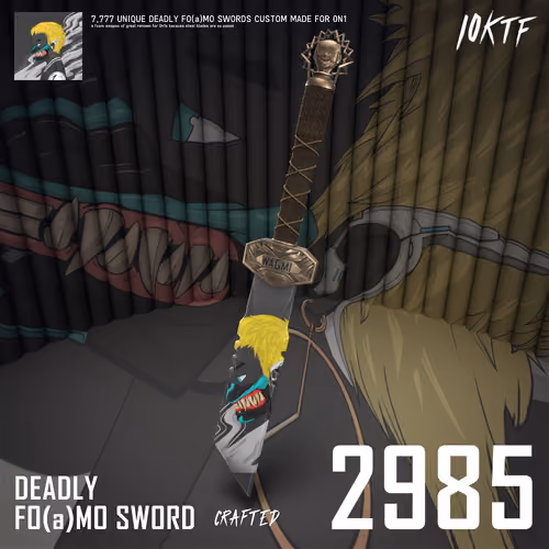 0N1 Deadly FO(a)MO Sword #2985