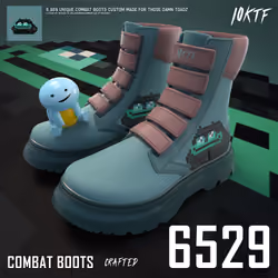 Toadz Combat Boots #6529