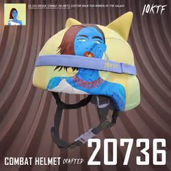 Galaxy Combat Helmet #20736