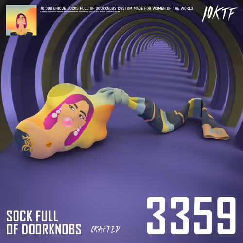 World of Sock Full of Doorknobs #3359