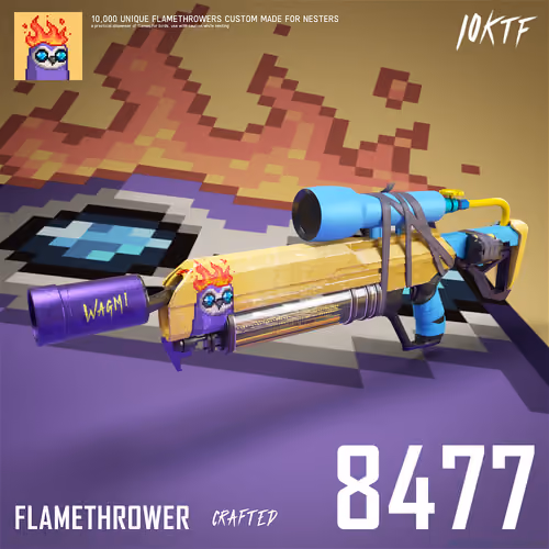 Moonbird Flamethrower #8477