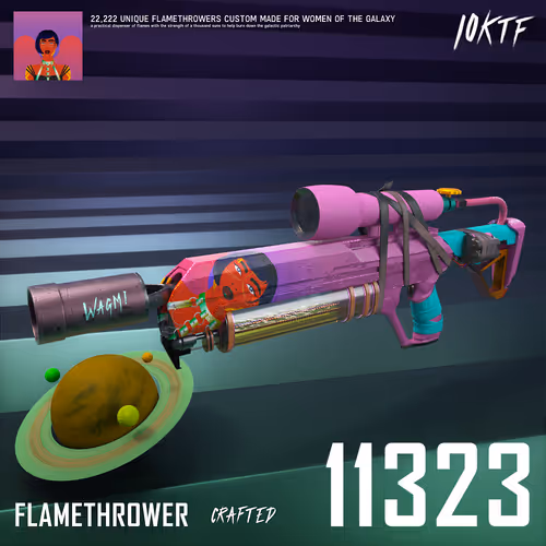 Galaxy Flamethrower #11323