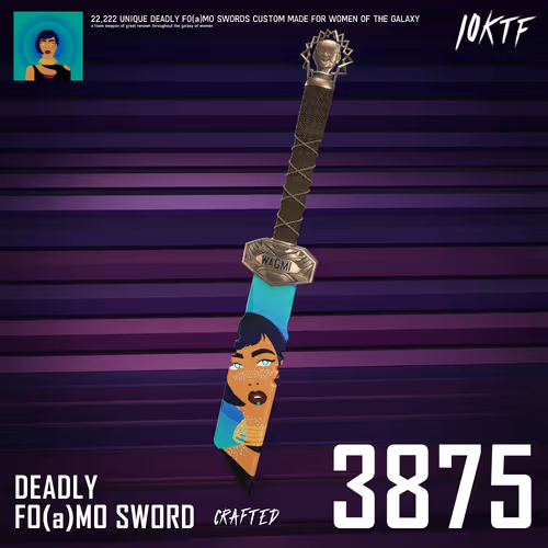 Galaxy Deadly FO(a)MO Sword #3875