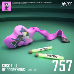 Puma Sock Full of Doorknobs #757