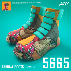 Ape Combat Boots #5665
