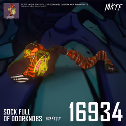 Mutant Sock Full of Doorknobs #16934