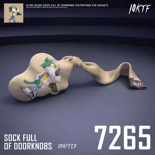 Puma Sock Full of Doorknobs #7265