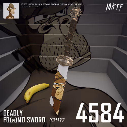Ape Deadly FO(a)MO Sword #4584