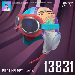 Galaxy Pilot Helmet #13831
