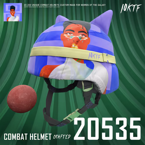 Galaxy Combat Helmet #20535