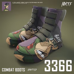 Ape Combat Boots #3366