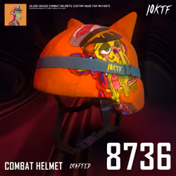 Mutant Combat Helmet #8736