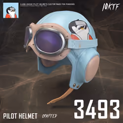 Pudgy Pilot Helmet #3493