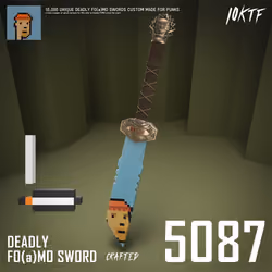 Punk Deadly FO(a)MO Sword #5087