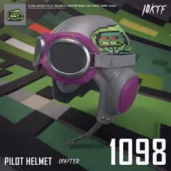 Toadz Pilot Helmet #1098