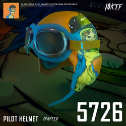Mutant Pilot Helmet #5726