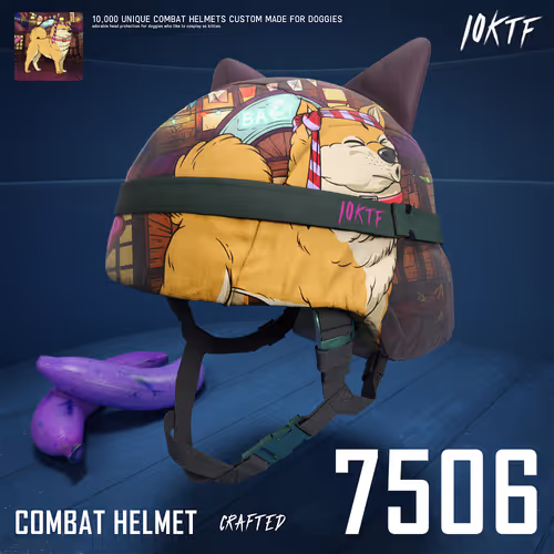 Kennel Combat Helmet #7506