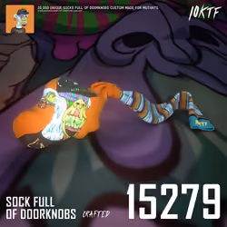 Mutant Sock Full of Doorknobs #15279