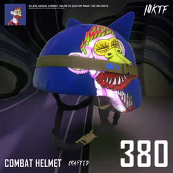 Mutant Combat Helmet #380